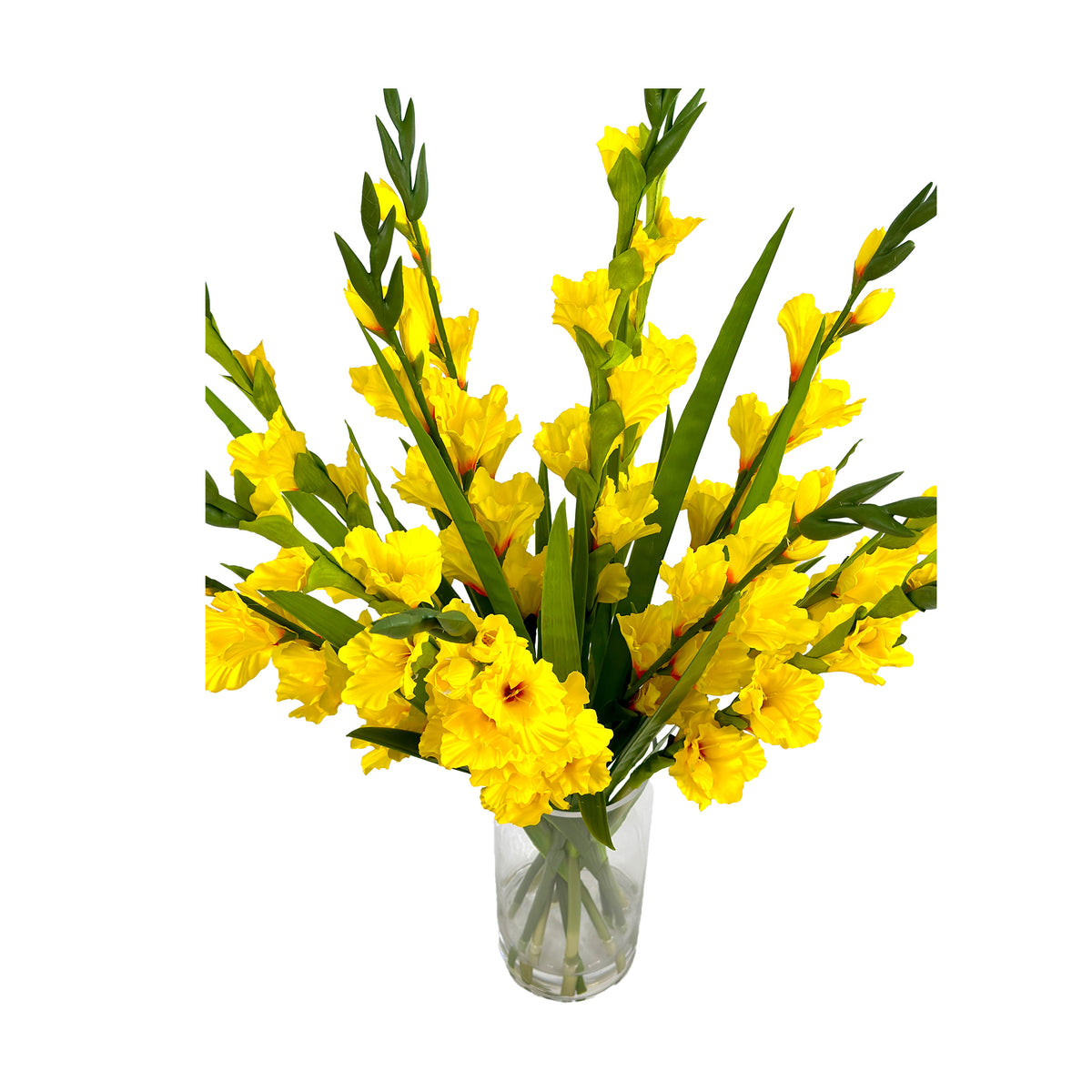 Gladiolus Yellow Flower Arrangement