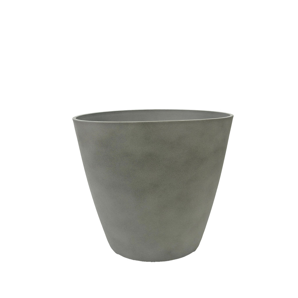 Essex Planter 35cm, Cement texture.Can be used indoors and outdoors, Light weight and weather resistant.