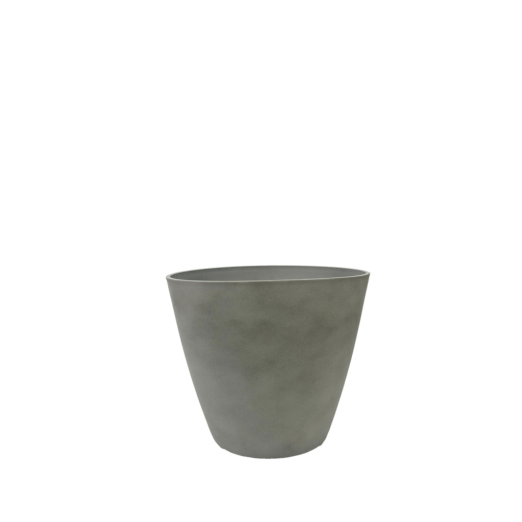 Essex Planter 21cm, Cement texture.Can be used indoors and outdoors, Light weight, Eco friendly and weather resistant.