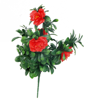 Gardenia UV Pick Red 35cm - Plant Couture - Artificial Plants