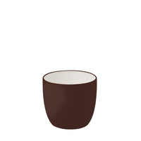 Plant Couture - Artificial Plant Pot - Montana Large - Mahogany Brown 