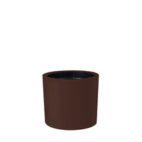 Plant Couture - Artificial Plant Pot - Piquet B & Stand - Mahogany Brown 