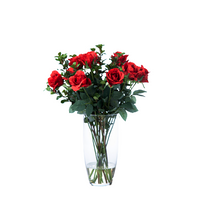 Red Roses - Silk Flower - Arrangement