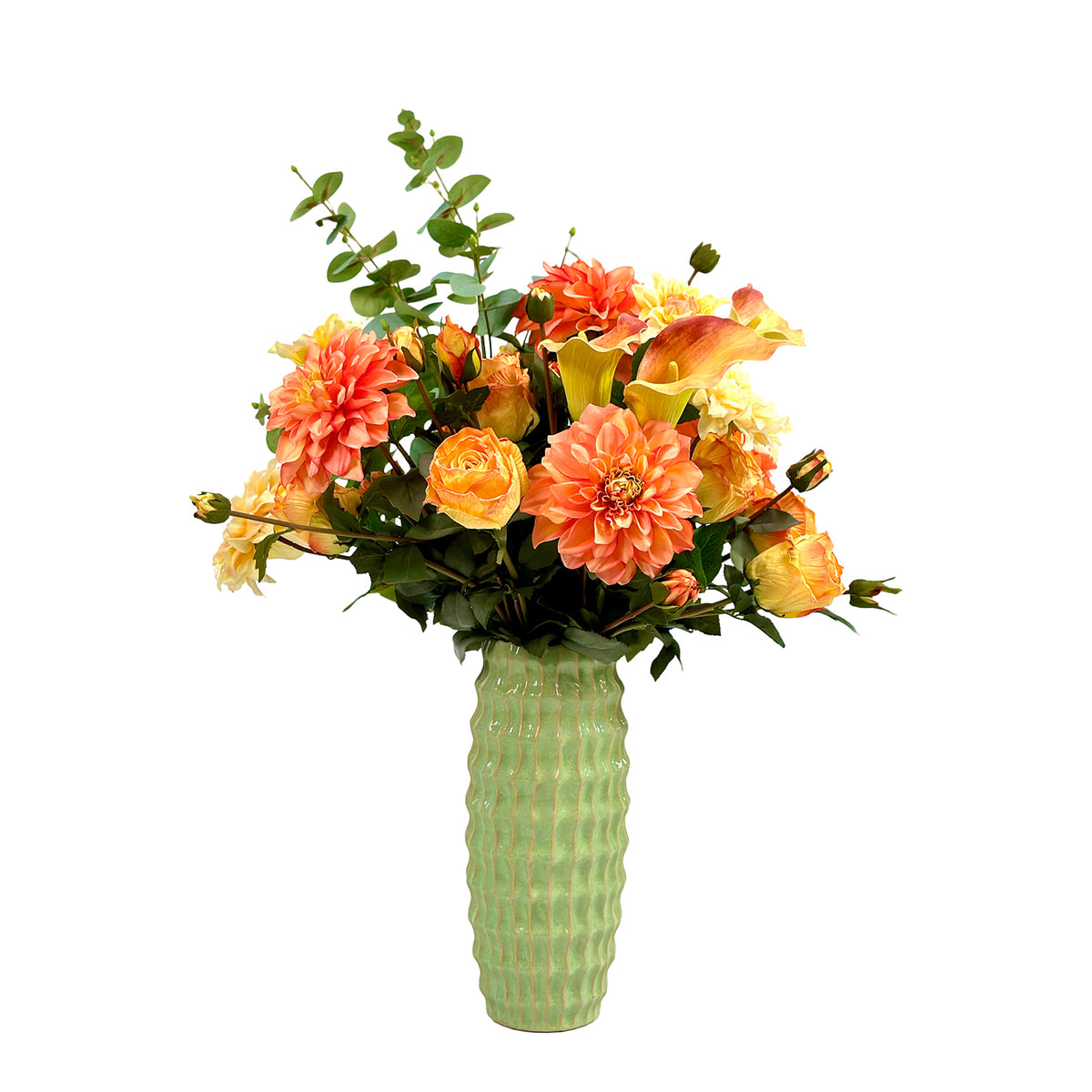 Dahlia Arum Lily Mix Arrangement