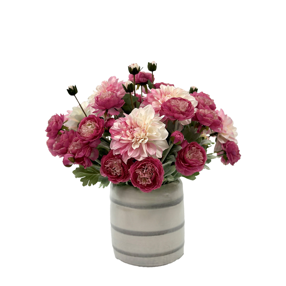 Mix Arrangement Rananculus Dahlia Pink