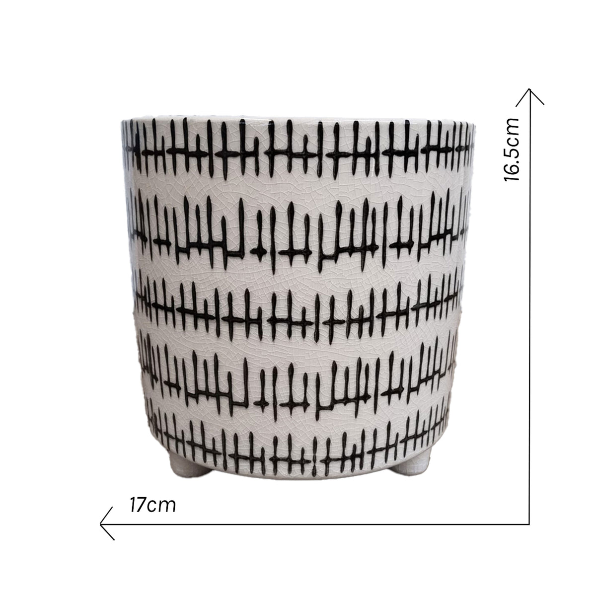Ceramix Kraal Pot 17x17x16.5cm