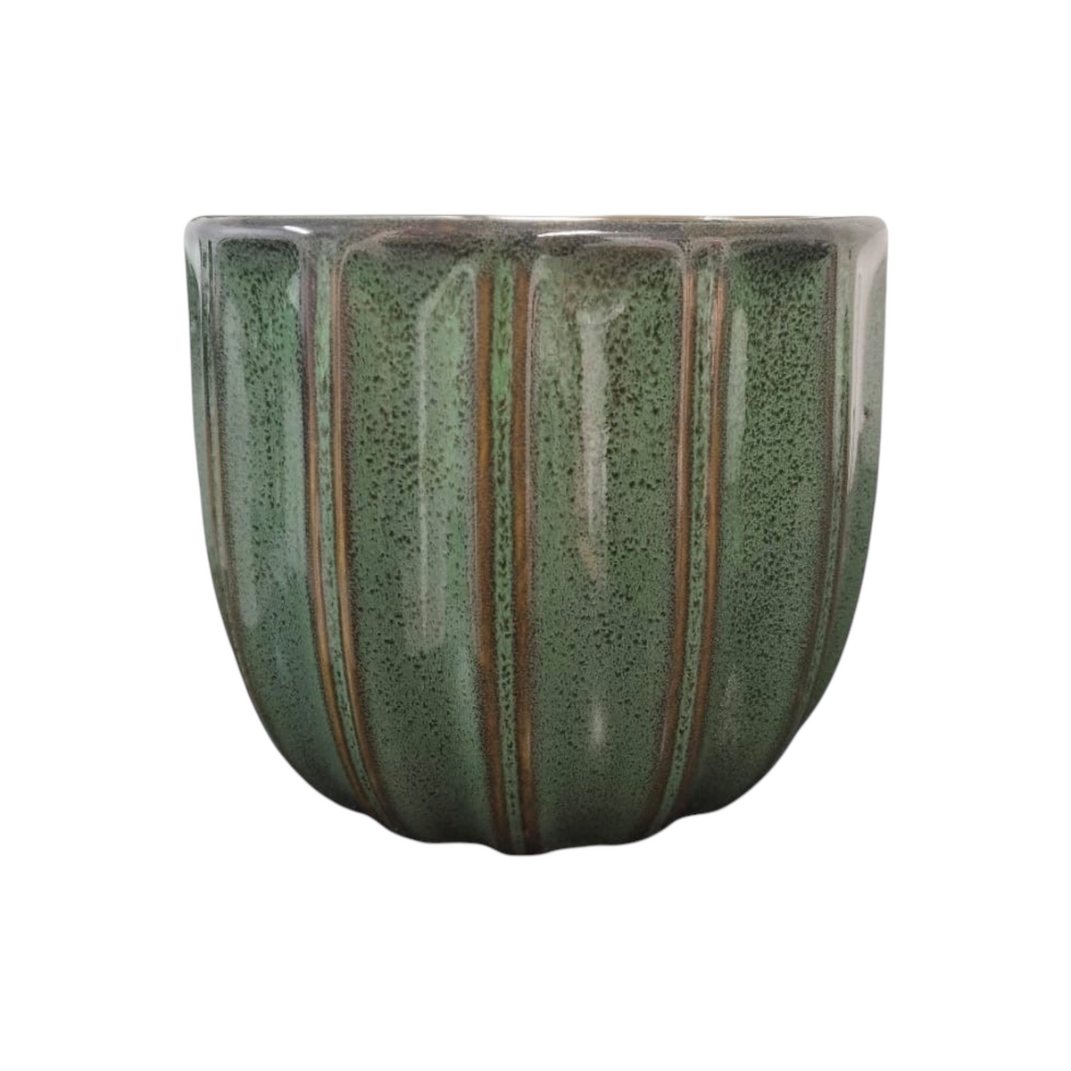 Ceramic Virgo Pot 16x14cm