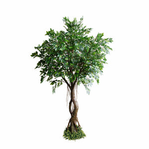 Artificial Large Ficus Tree with base 245 cm