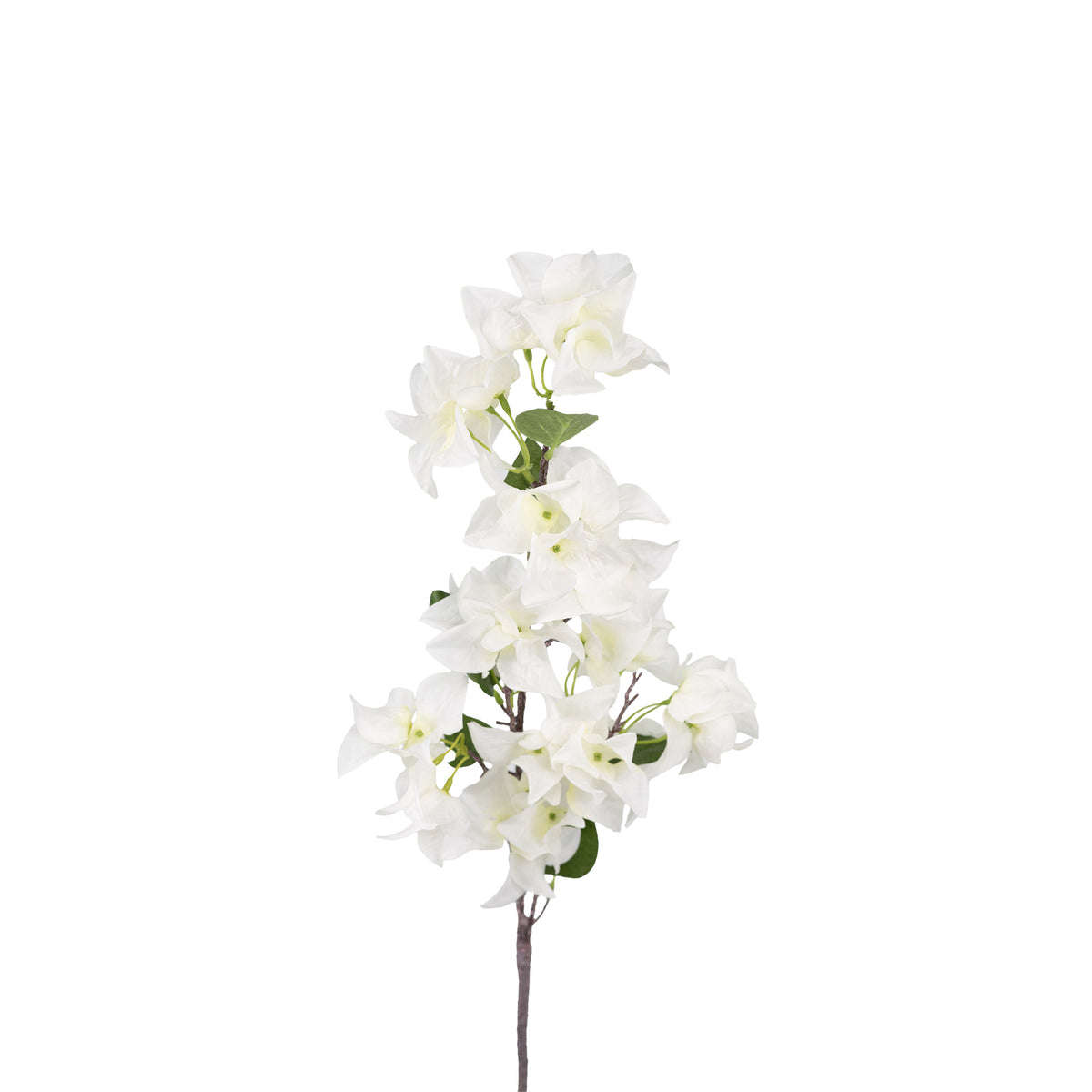 Bougainvillea White Silk Flower Stem - 103cm