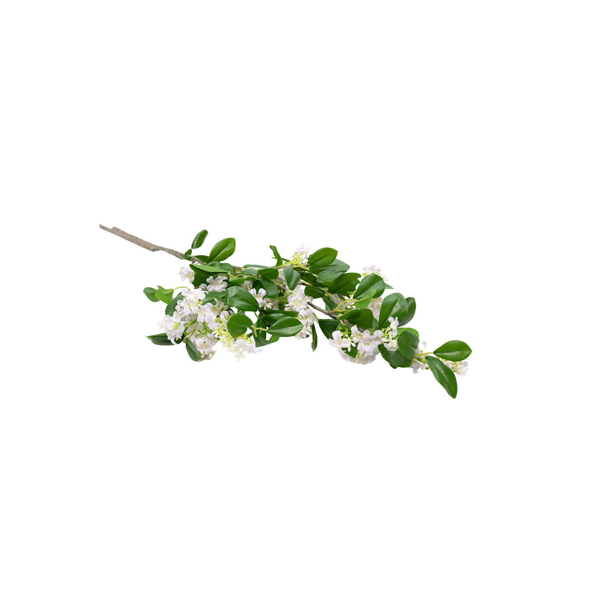Jasmine White Silk Flower Stem - 105cm