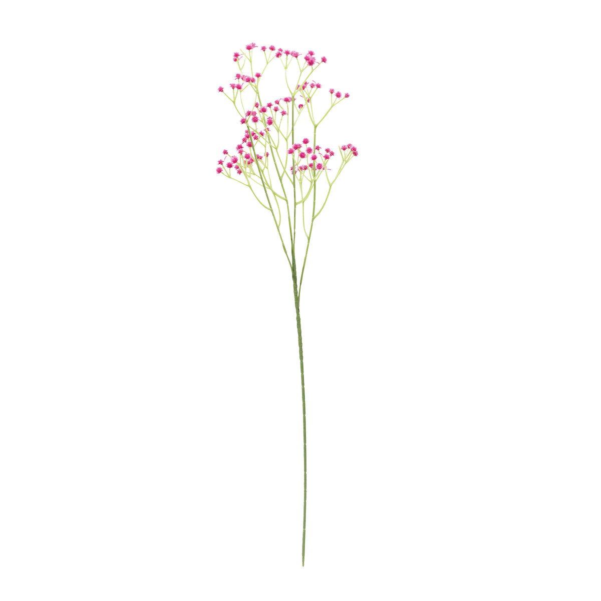Baby's Breath Dark Pink Silk Flower Stem