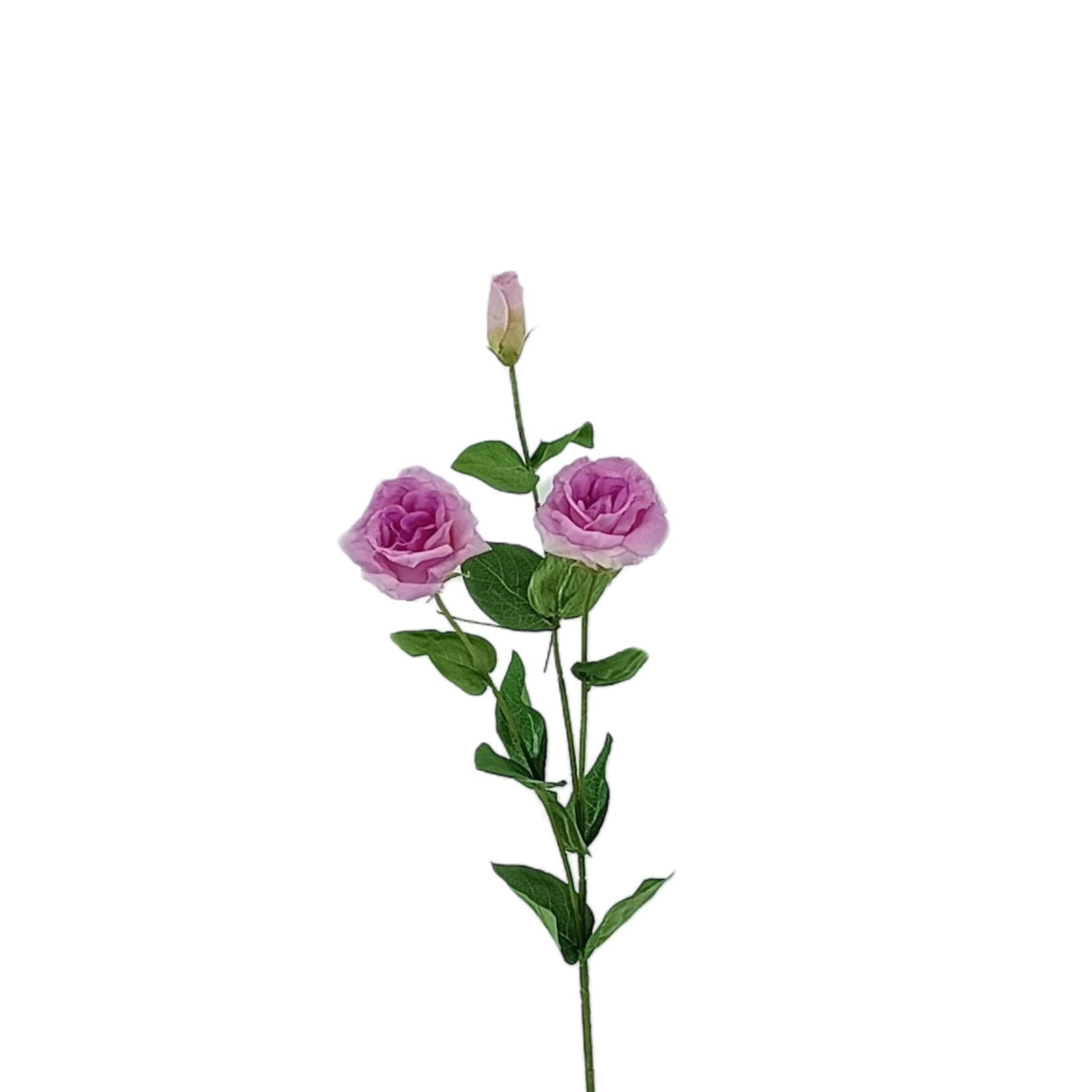 Lusianthus Lilac Silk Flower Stem - 73cm