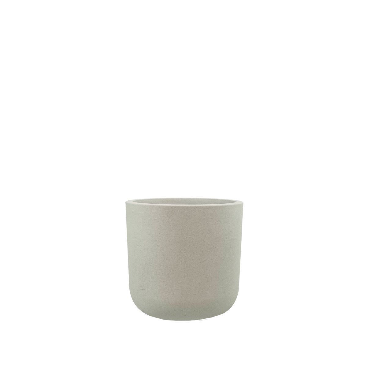 Newport Planter L Polyresin pot in Chalk beige colour