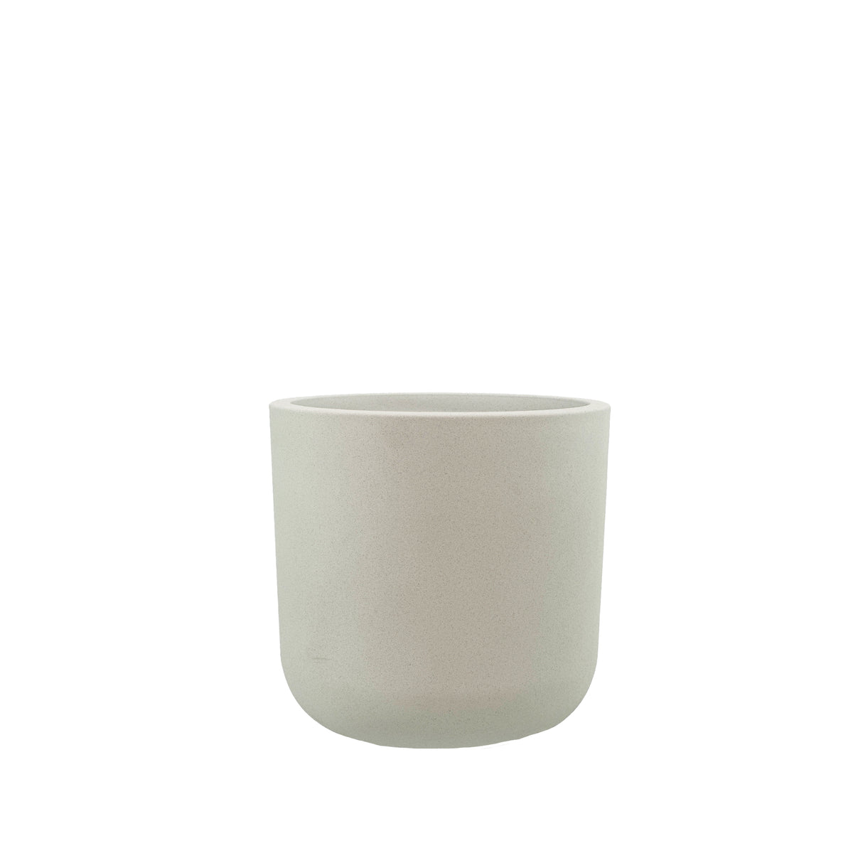 Polyresin Newport Pot  XL Chalk Beige