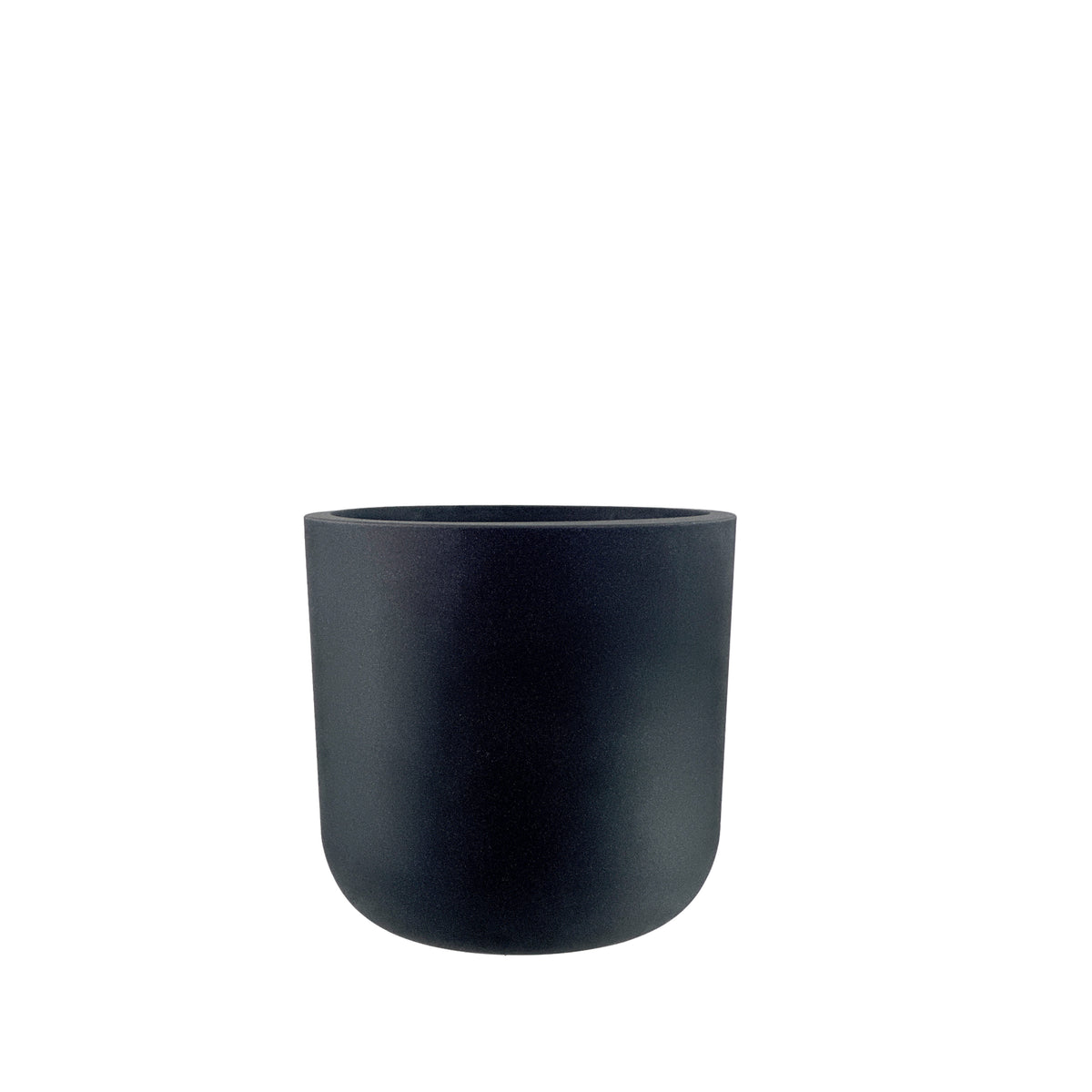 Polyresin Newport Planter XL Coal Black