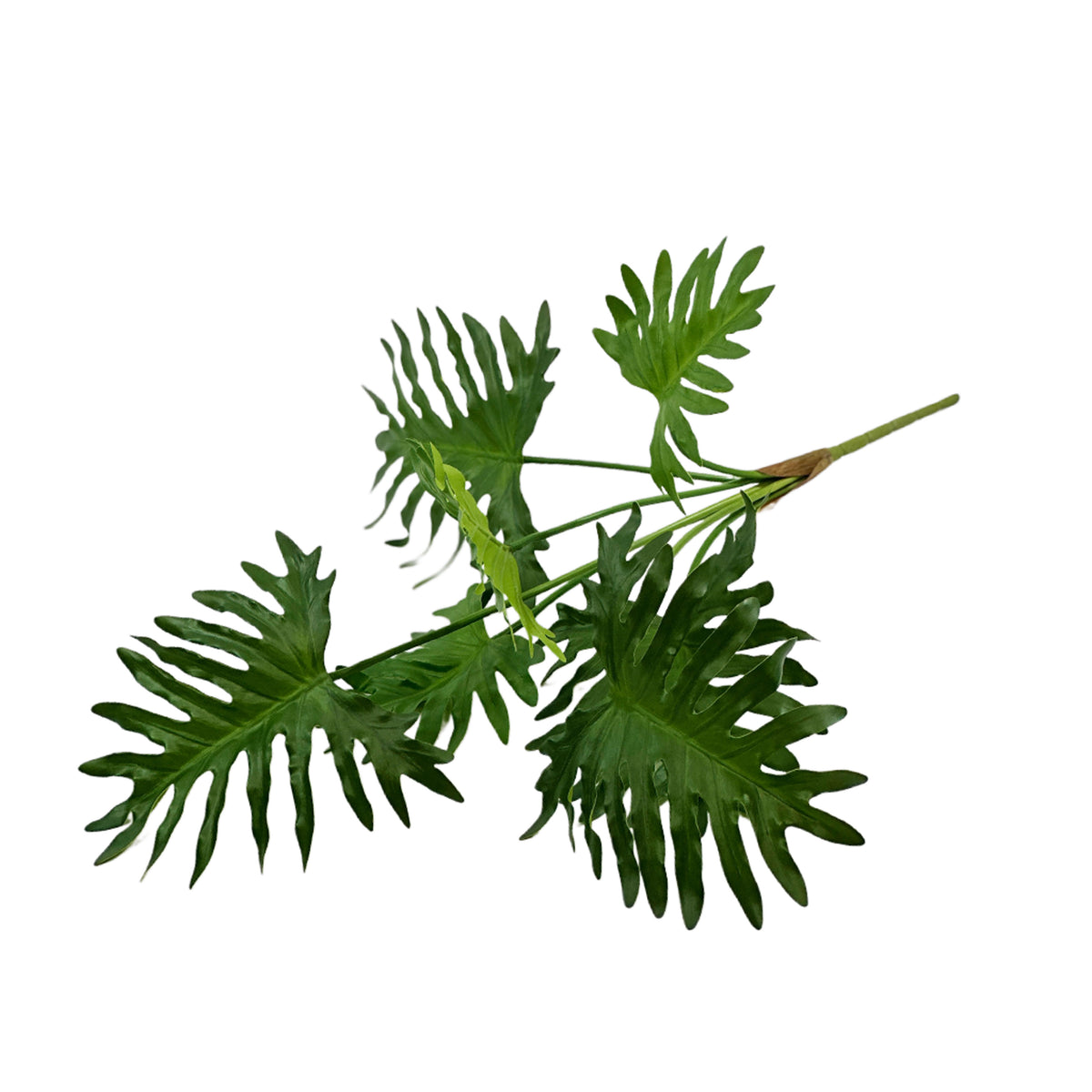 Faux Philodendron Bush 70cm laying down