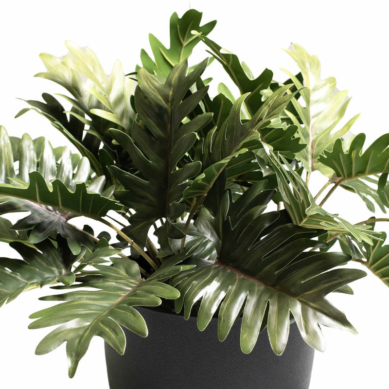 FAUX PHILODENDRON BUSH 40CM POTTED