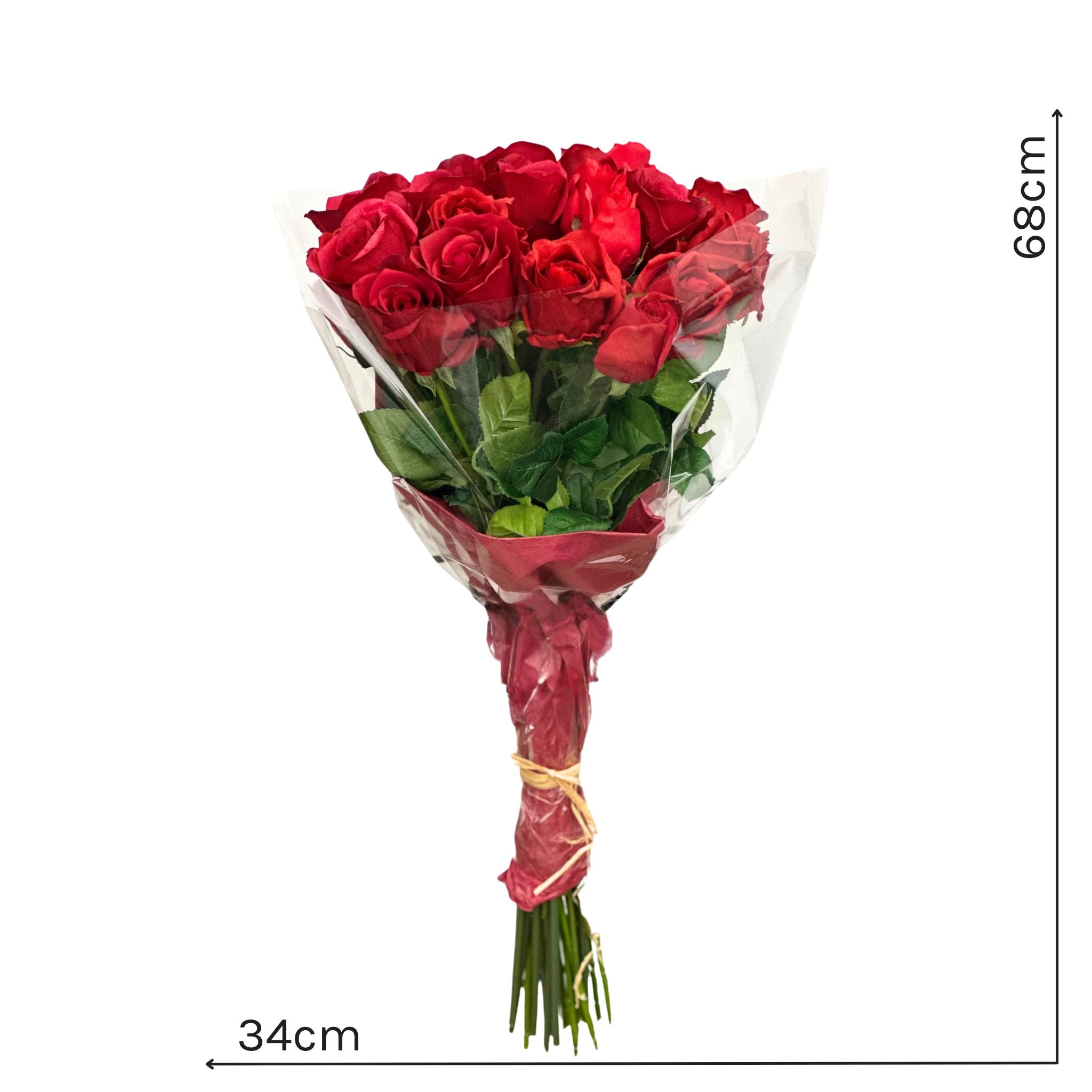 Tied Bunch Valentines Rose Mix – Francisco Plant Couture