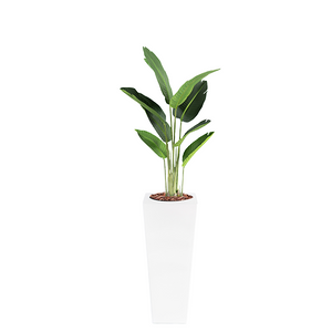 Plant Couture - Artificial Plant & Pot Combo - Armani B with Bird of Paradise 120cm