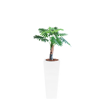 Plant Couture - Artificial Plant & Pot Combo - Armani B with Philodendron 90cm