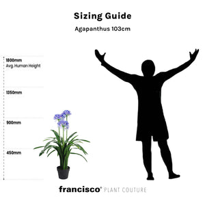 Agapanthus 103cm - Plant Couture - Artificial Plants