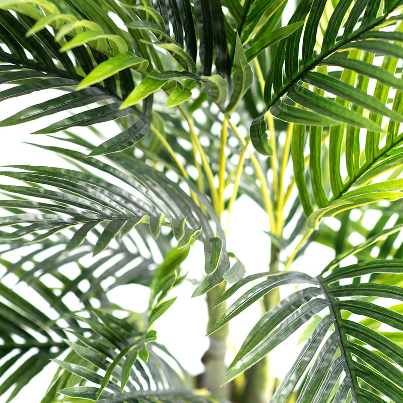 Plant Couture - Artificial Plants - Areca Palm 90cm - Close Up Of Stem And Leaves 