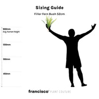 Filler Fern Bush 52cm - Plant Couture - Artificial Plants
