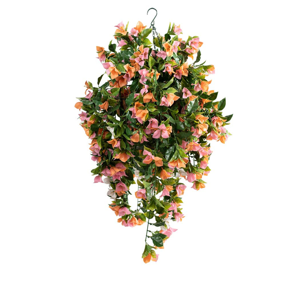Hanging Basket M with Bougainvillea (LP) UV 92CM - Plant Couture - Hanging Baskets