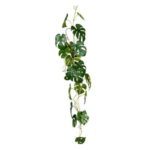 Faux Mostera Garland Vine Real touch 120cm
