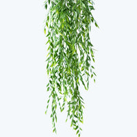Plant Couture - Artificial Plants - Hanging Grass Bush 75cm - Close Up