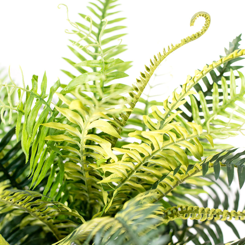 Plant Couture - Artificial Plants - Fern Horse Tail 75cm - Close Up of Leaves 