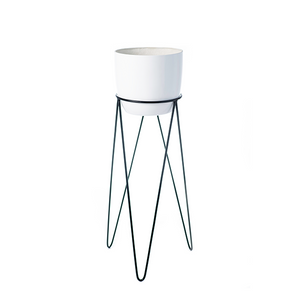 Plant Couture - Modern Planter Stand - Hairpin Stand 100cm - With Pot