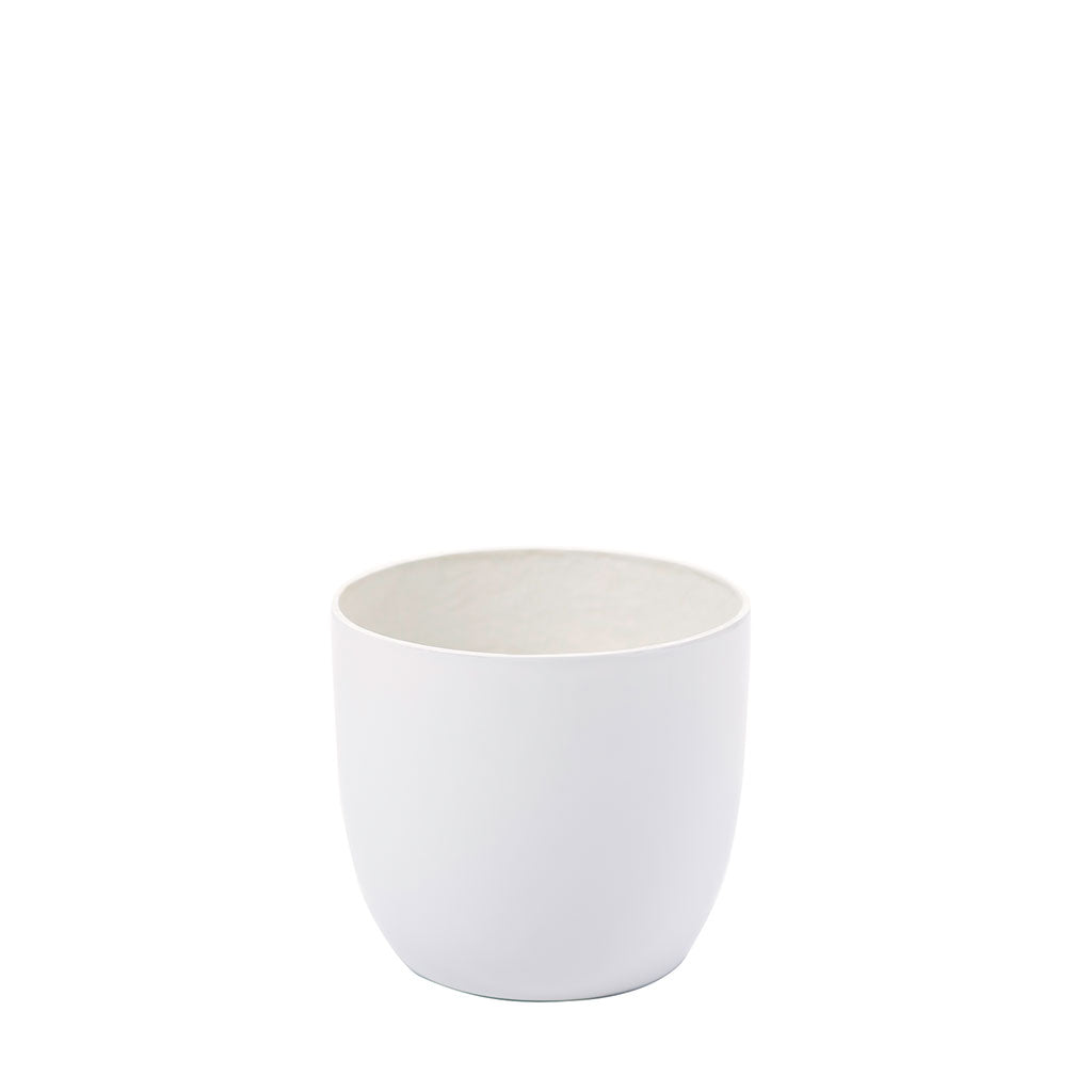 Plant Couture - Artificial Plant Pot - Montana Large - White 