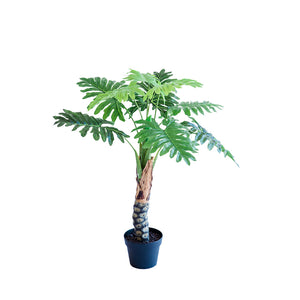Plant Couture - Artificial Plant & Pot Combo - With Philodendron 90cm