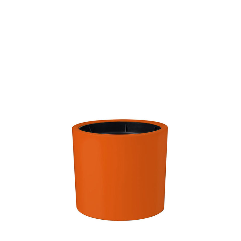 Plant Couture - Artificial Plant Pot - Piquet B & Stand - Pure Orange 