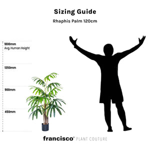 Rhaphis Palm 120cm - Plant Couture - Artificial Plants