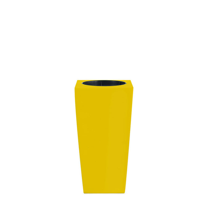 Plant Couture - Artificial Plant Pot - Valentino B - Traffic Yellow 