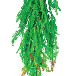 Plant Couture - Artificial Plants - Hanging Boston Fern 78cm - Close Up