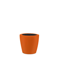 Plant Couture - Dior B Fiberglass Pot - Pure Orange 