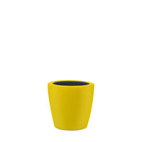 Plant Couture - Dior B Fiberglass Pot - Traffic Yellow 
