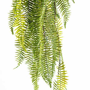 Plant Couture - Artificial Plants - Hanging Fern 114cm - Close Up 2