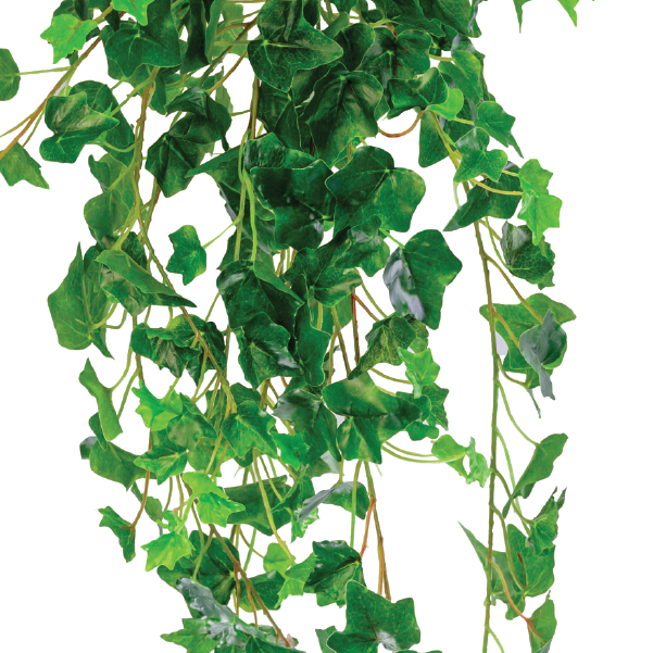 Plant Couture - Artificial Plants - Hanging Ivy Bush 80cm - Close Up 