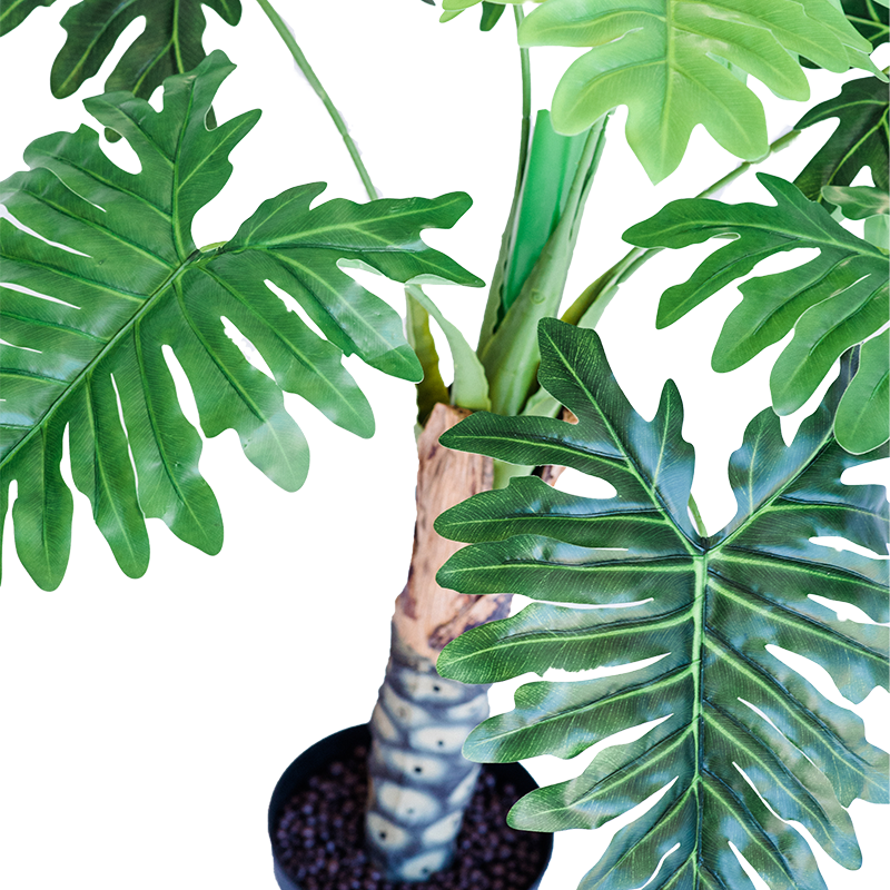 Plant Couture - Artificial Plants - Philodendron 90cm - Close Up 
