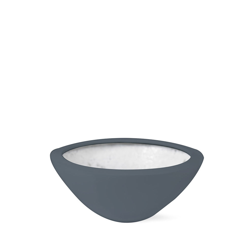 Plant Couture - Artificial Plant Pot - Strelli - Desk Bowl - Squirrel Grey 