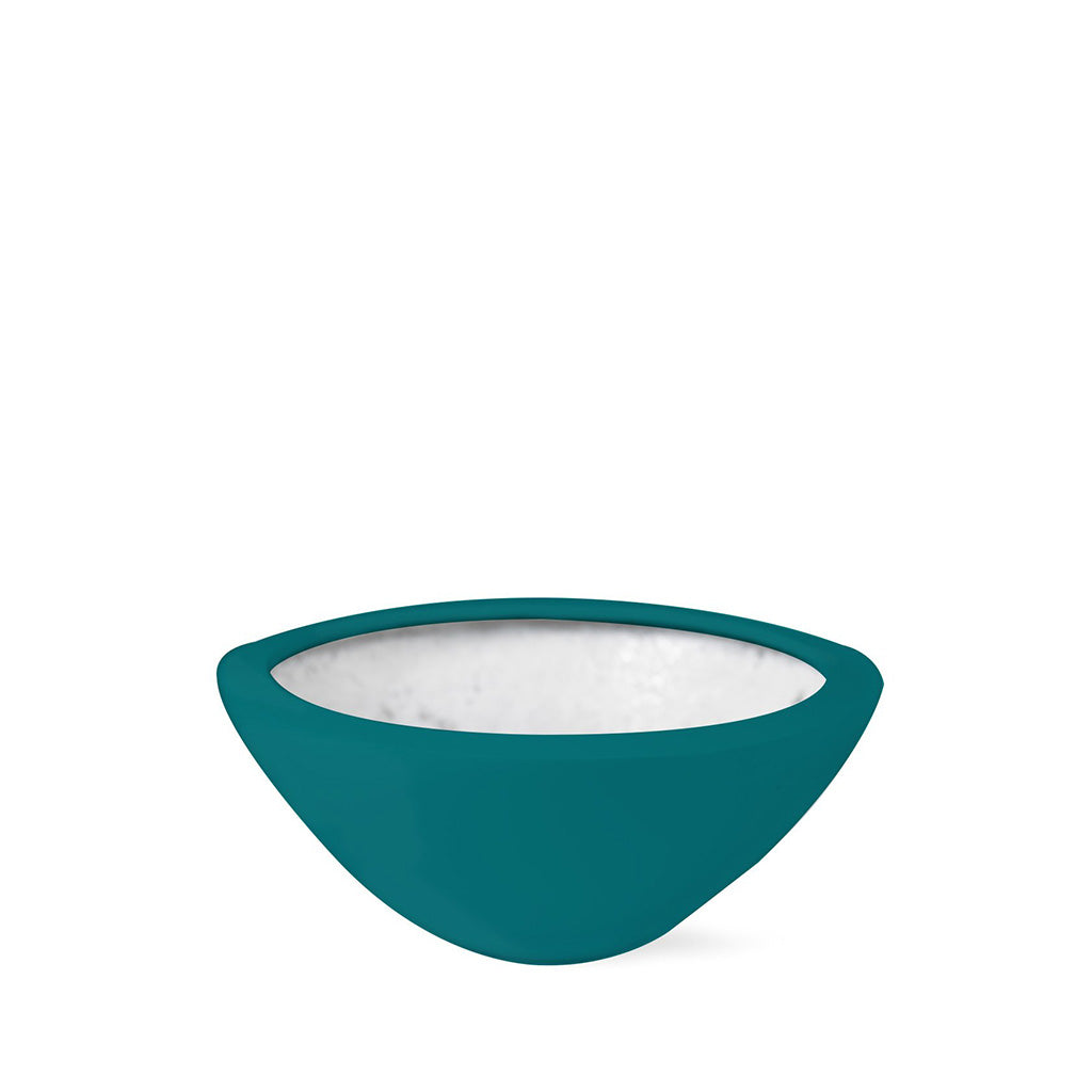 Plant Couture - Artificial Plant Pot - Strelli - Desk Bowl - Water Blue 