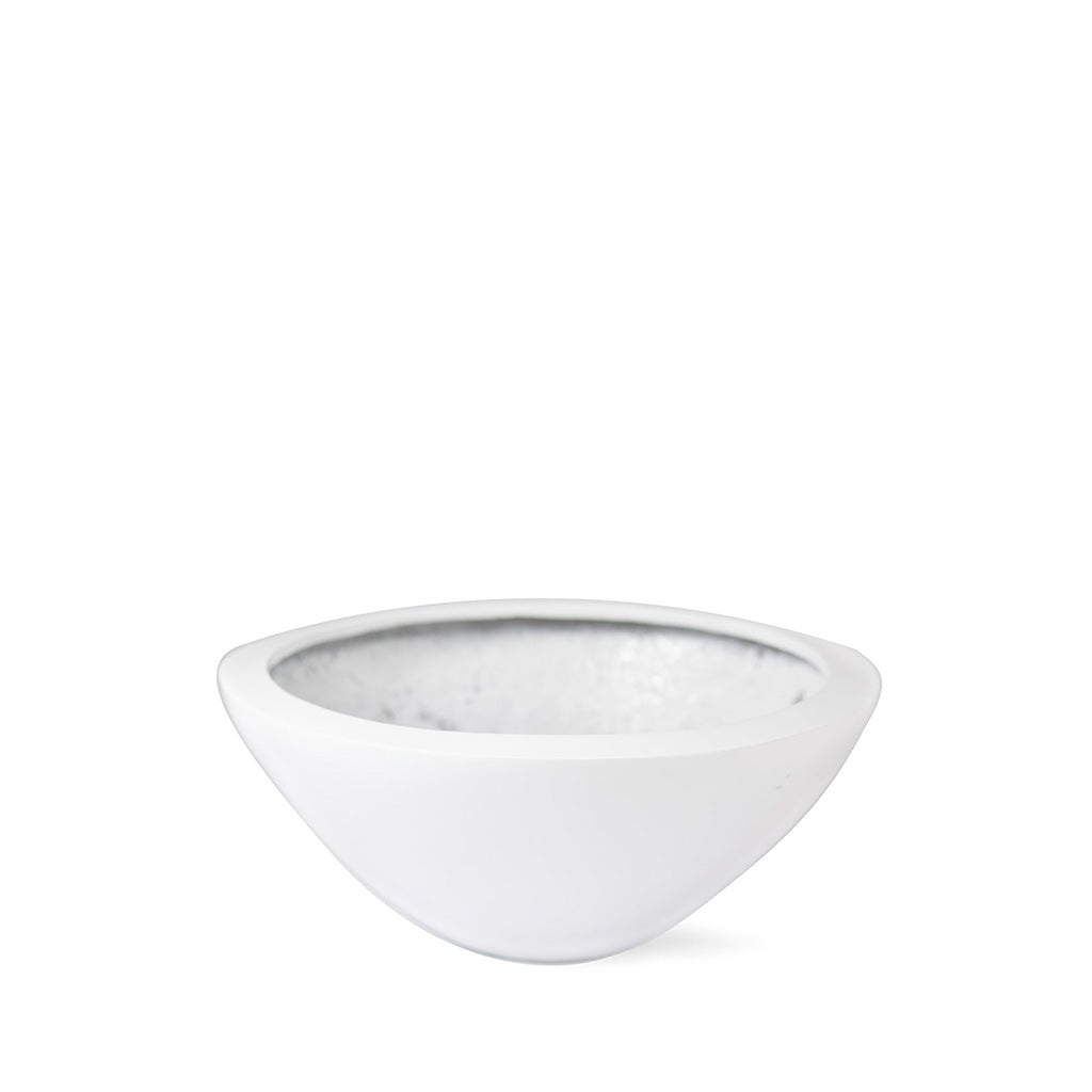 Plant Couture - Artificial Plant Pot - Strelli - Desk Bowl - White 